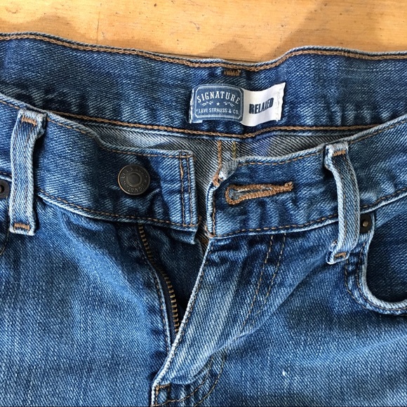Relaxed denim 3/4 length Levi's - Picture 2 of 2